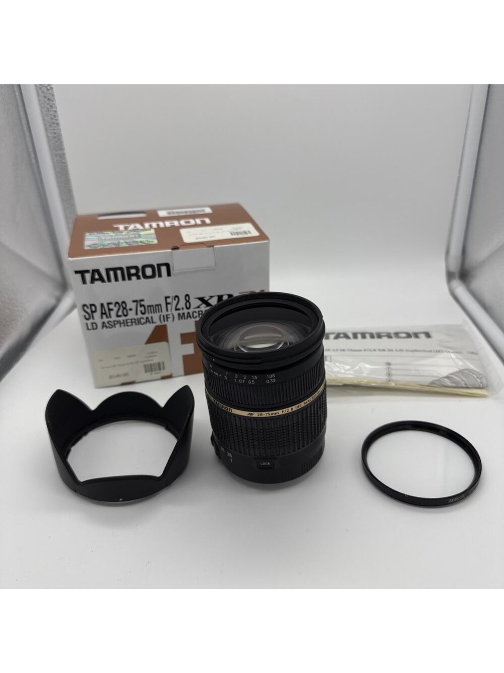 USED Tamron SP AF 28-75mm F/2.8 XR Di LD Aspherical Lens for Canon Macro